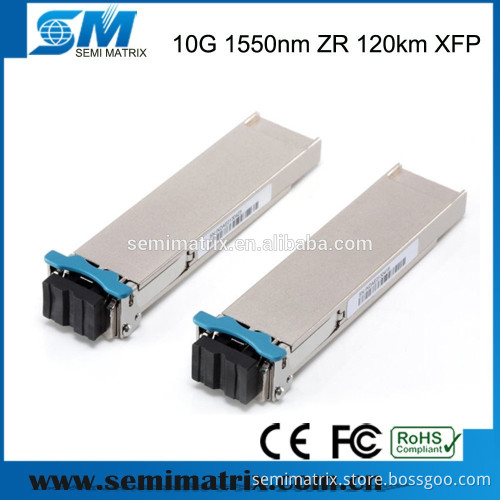 10G ZR 1550nm 120KM XFP Optical Transceiver